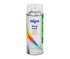 MIPA Acryl Klarlack Spray 400 ml, akrylátový bezfarebný lesklý lak v spreji     
